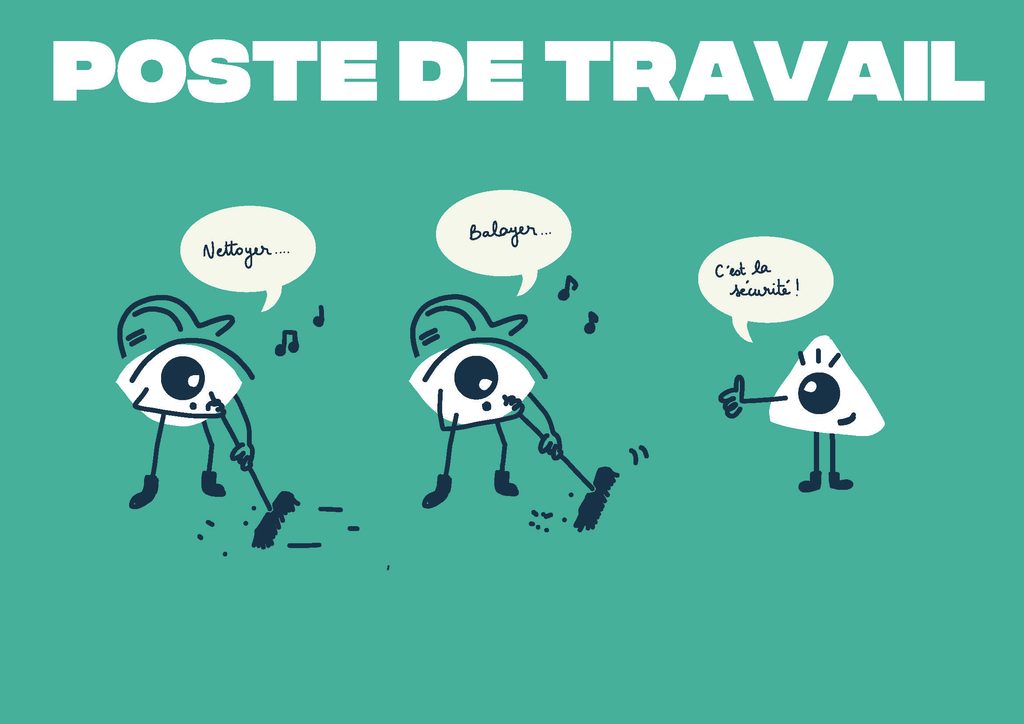 propreté du poste de travail