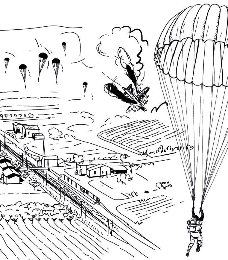 Création de bande dessinée sur-mesure : l’exemple pour une mairie de la Libération de 1944